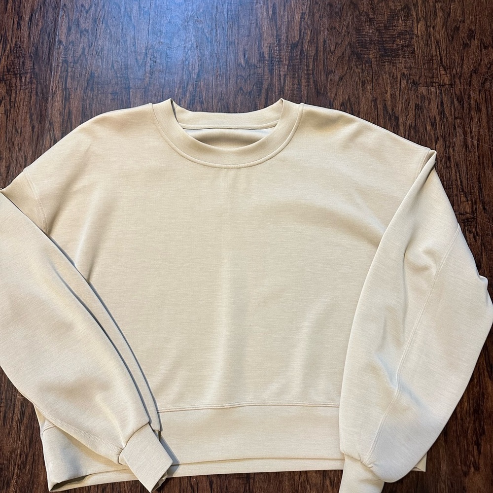 Lululemon Softstreme Perfectly Oversized Cropped Crew